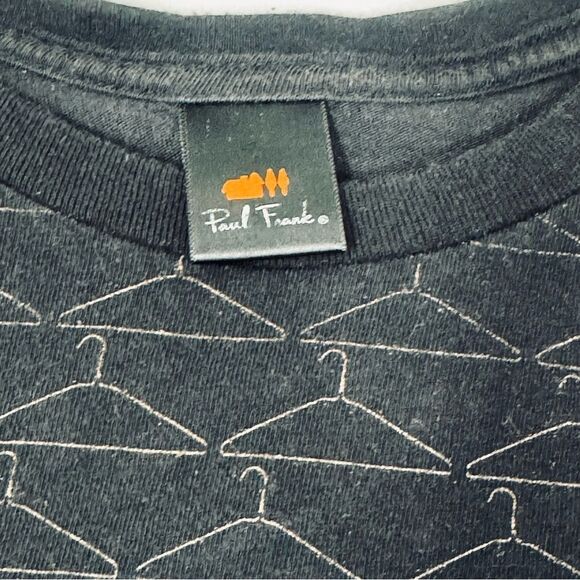 Paul Frank. Women's Black Graphic Tee Paul Frank is Your Friend. Size Large. - Picture 2 of 11